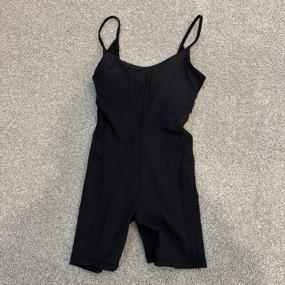 Lululemon Black Onesie Romper size 6